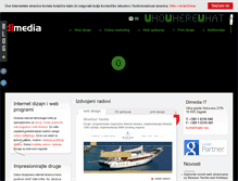 Tablet Screenshot of dimedia.hr